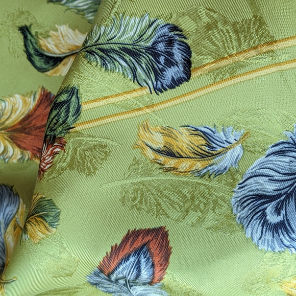 Lancel silk scarf - Picture 7 of 7